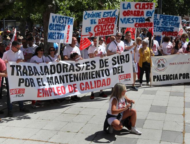 Es la primera manifestación de protesta tras el anuncio realizado por Cerealto Siro Foods el pasado 30 de mayo