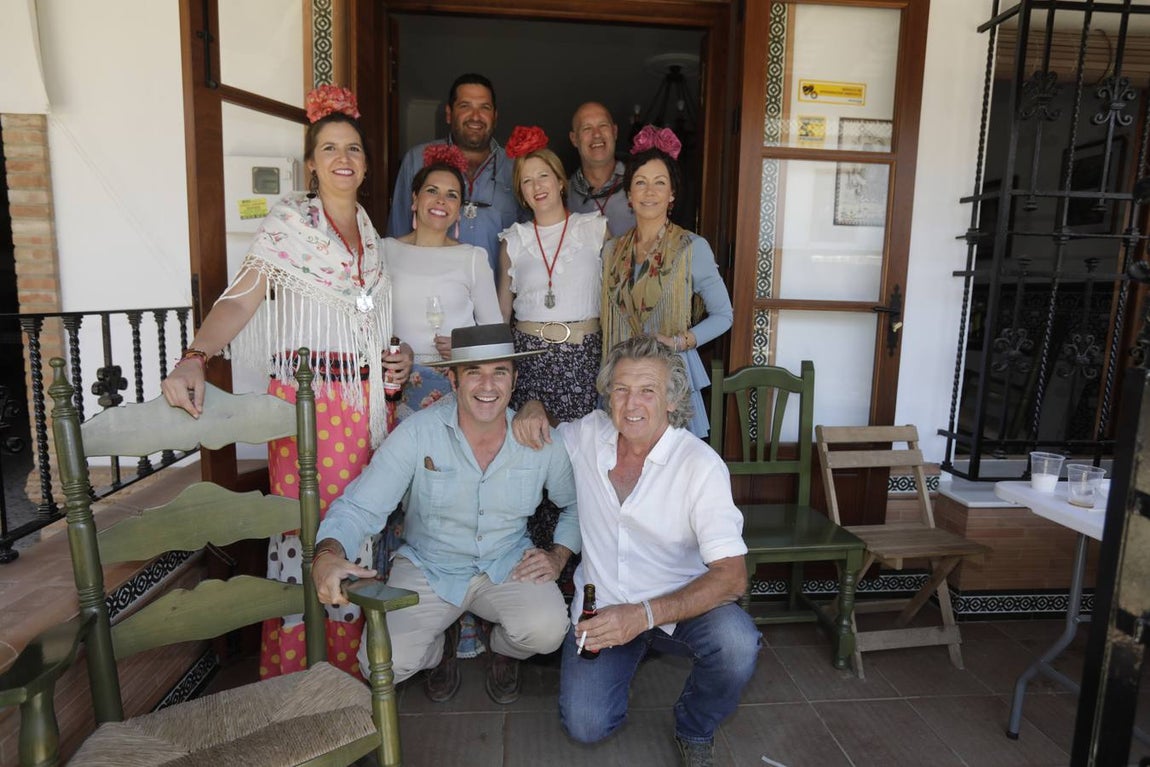 María Nieto, Chiqui Ñudi, Esteban Nieto, Amparo Martín, José Pedro Martín, Mercedes Fernández, Javier Bolaños y Alfonso Martínez Ramírez