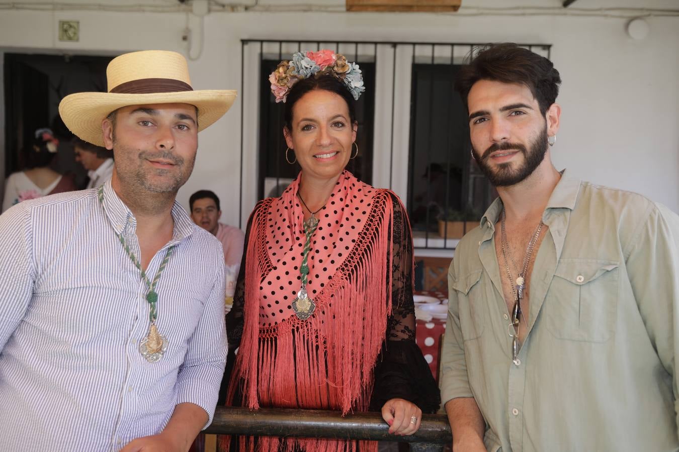 Loro Rosales, Alicia Barrera y Alejandro Pastelero