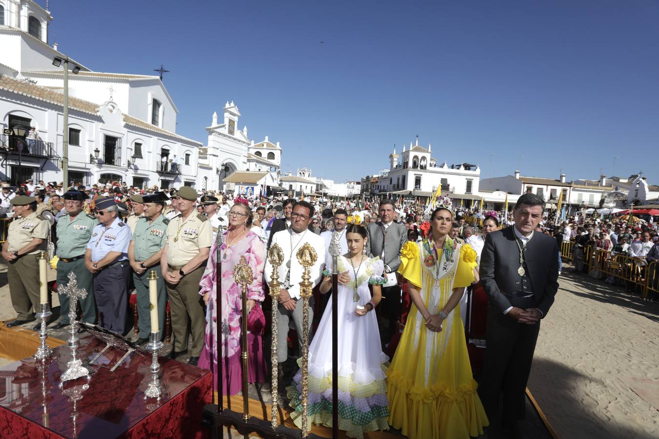 Las imágenes de la Misa de Pentecostés en el Rocío 2022