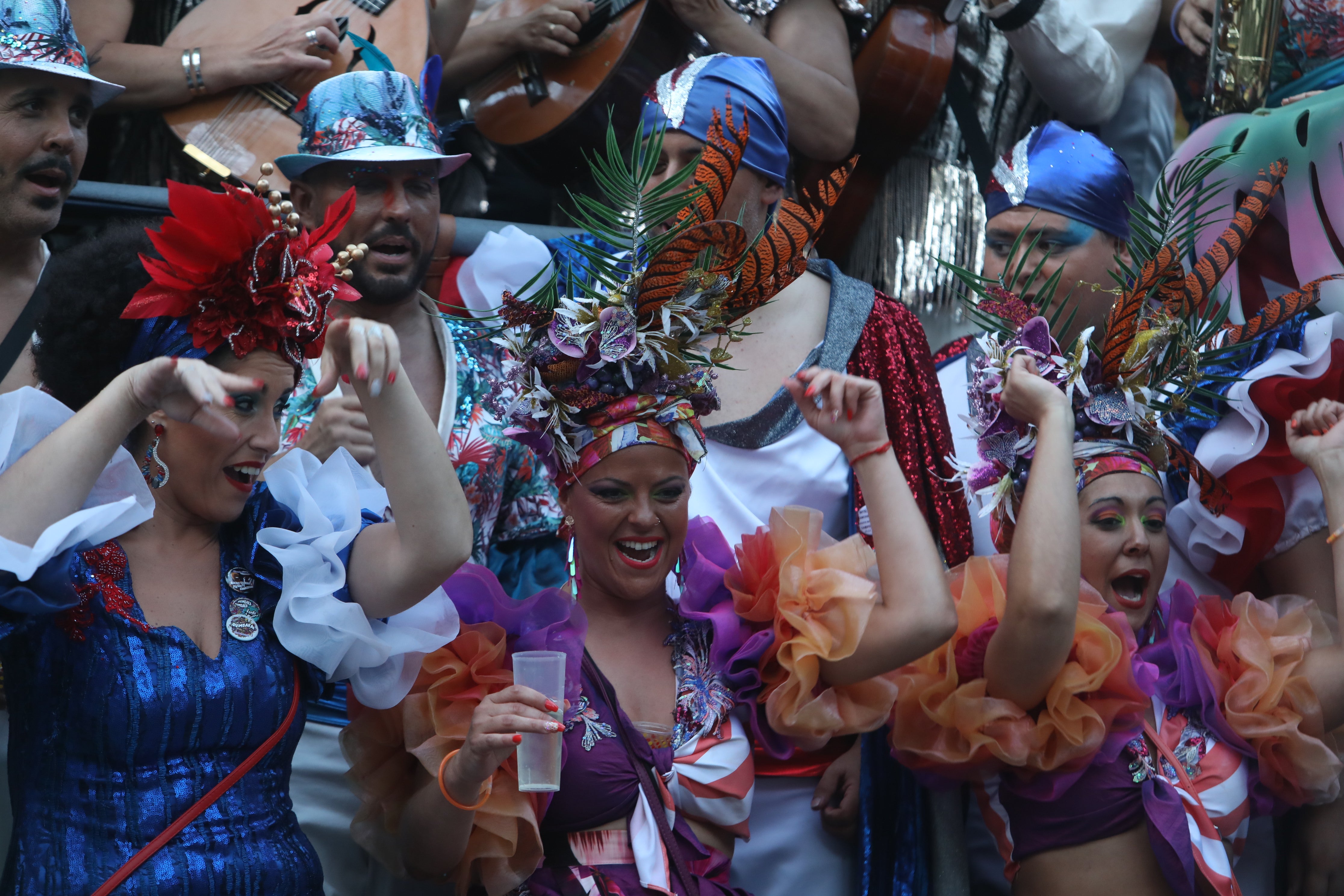 Fotos: Carrusel de coros el domingo de Carnaval