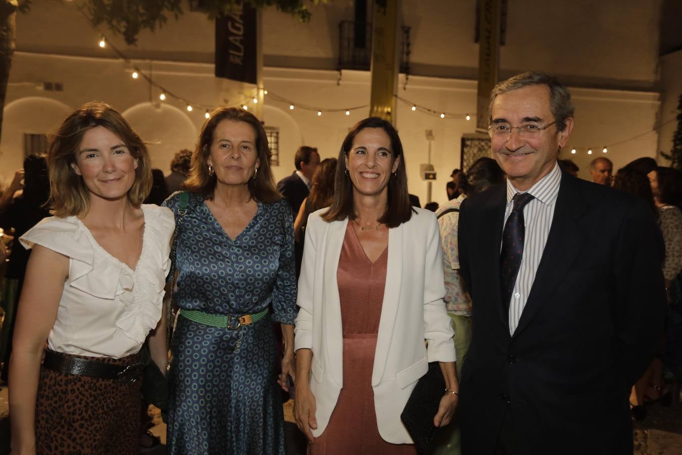 Blanca Castalverde, Mónica Gutiérrez, Mamen Martín y Antonio Fajero