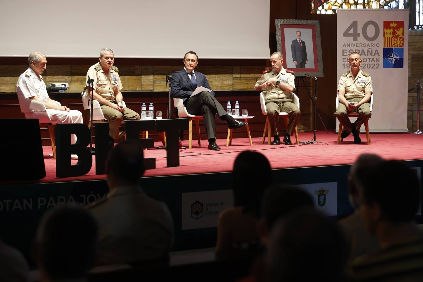 La jornada de la OTAN en la Universidad de Córdoba, en imágenes