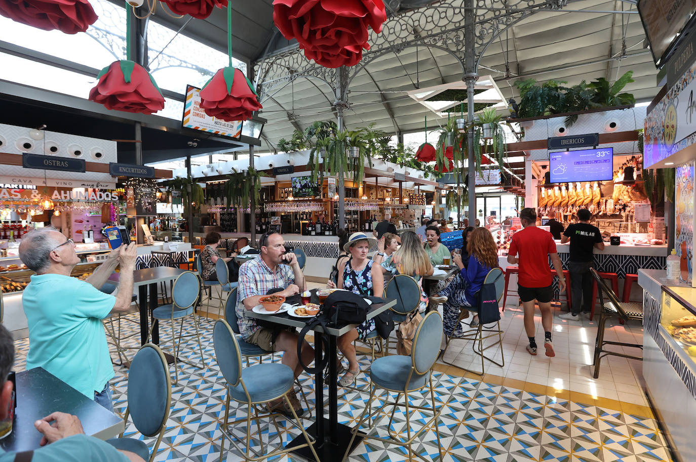 Los menús del Mercado Victoria de Córdoba, en imágenes