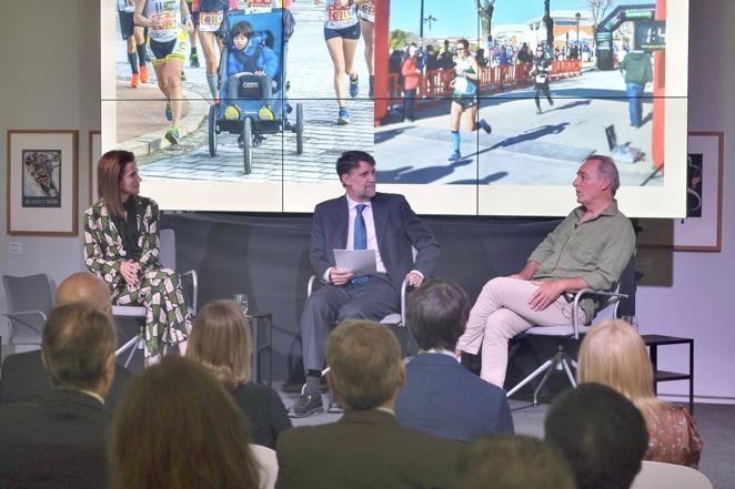 María Laffite Ageo, Javier Rubio y José Manuel Soto