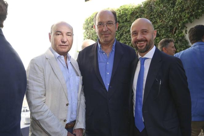 Guillermo Cruz, Manuel Macías y Marcos Otero