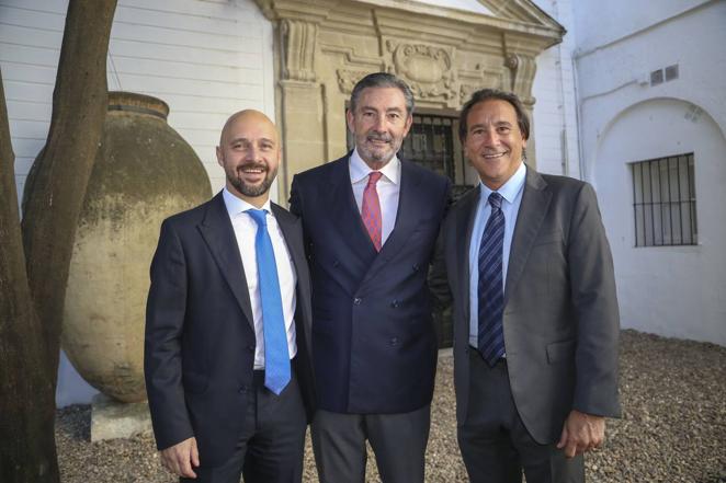 Marcos Otero, Gaspar Saéz y Andrés González