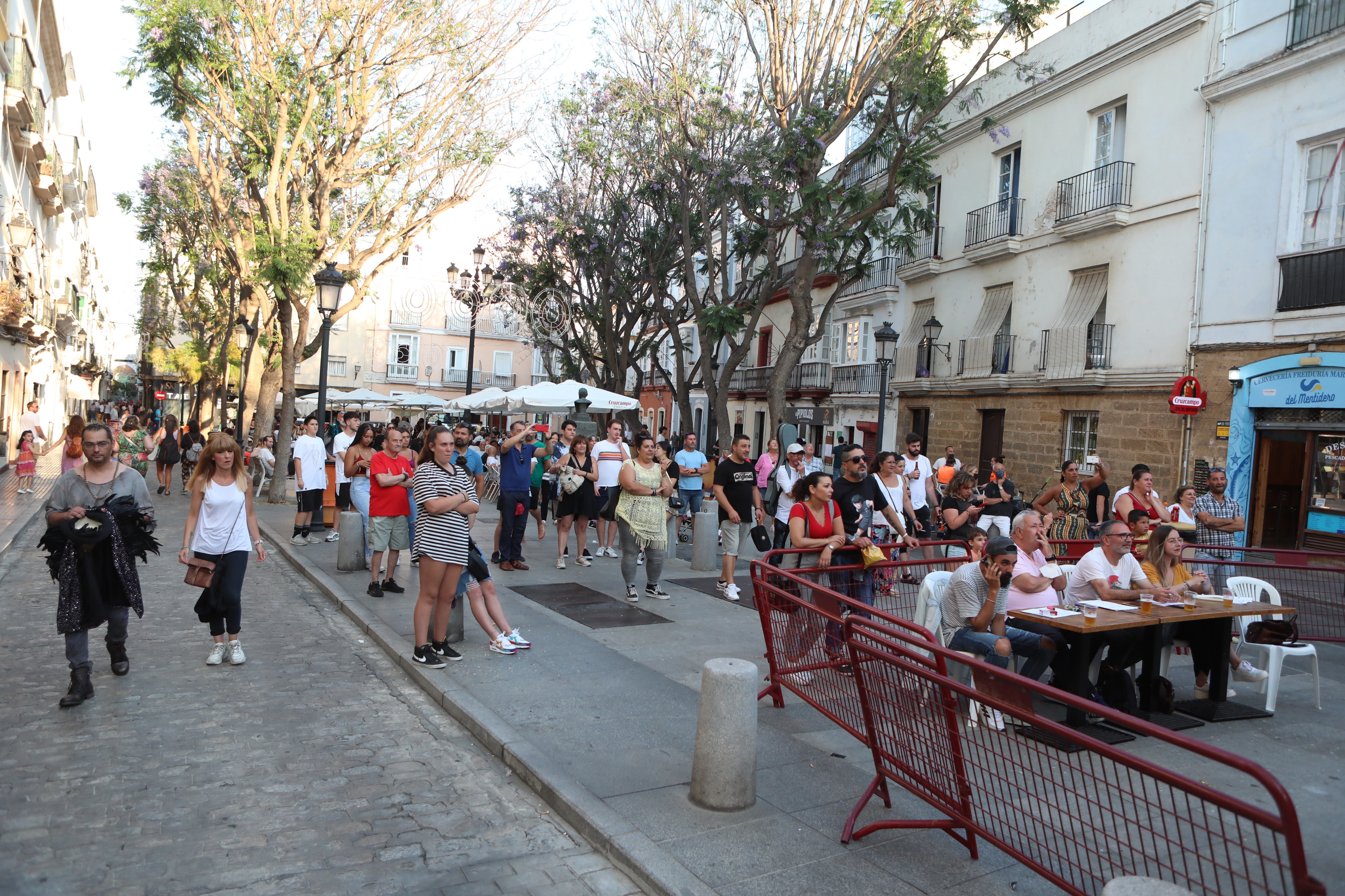 En imágenes: Jueves de Carnaval de verano por las calles de Cádiz