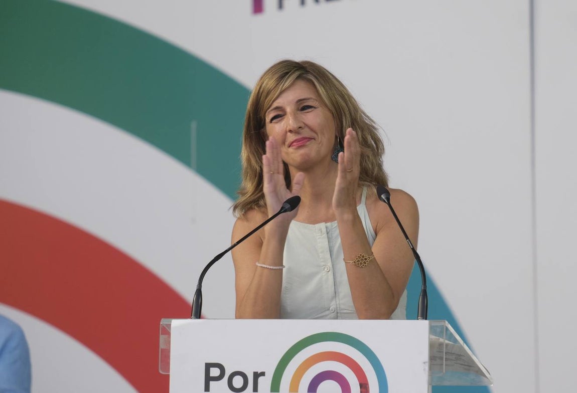 El acto de Por Andalucía con Yolanda Díaz en Córdoba, en imágenes