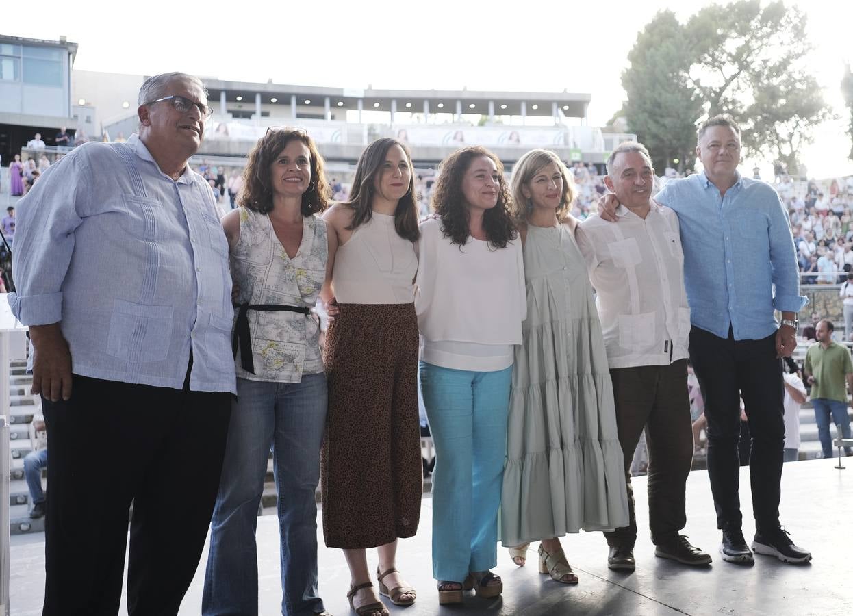 El acto de Por Andalucía con Yolanda Díaz en Córdoba, en imágenes