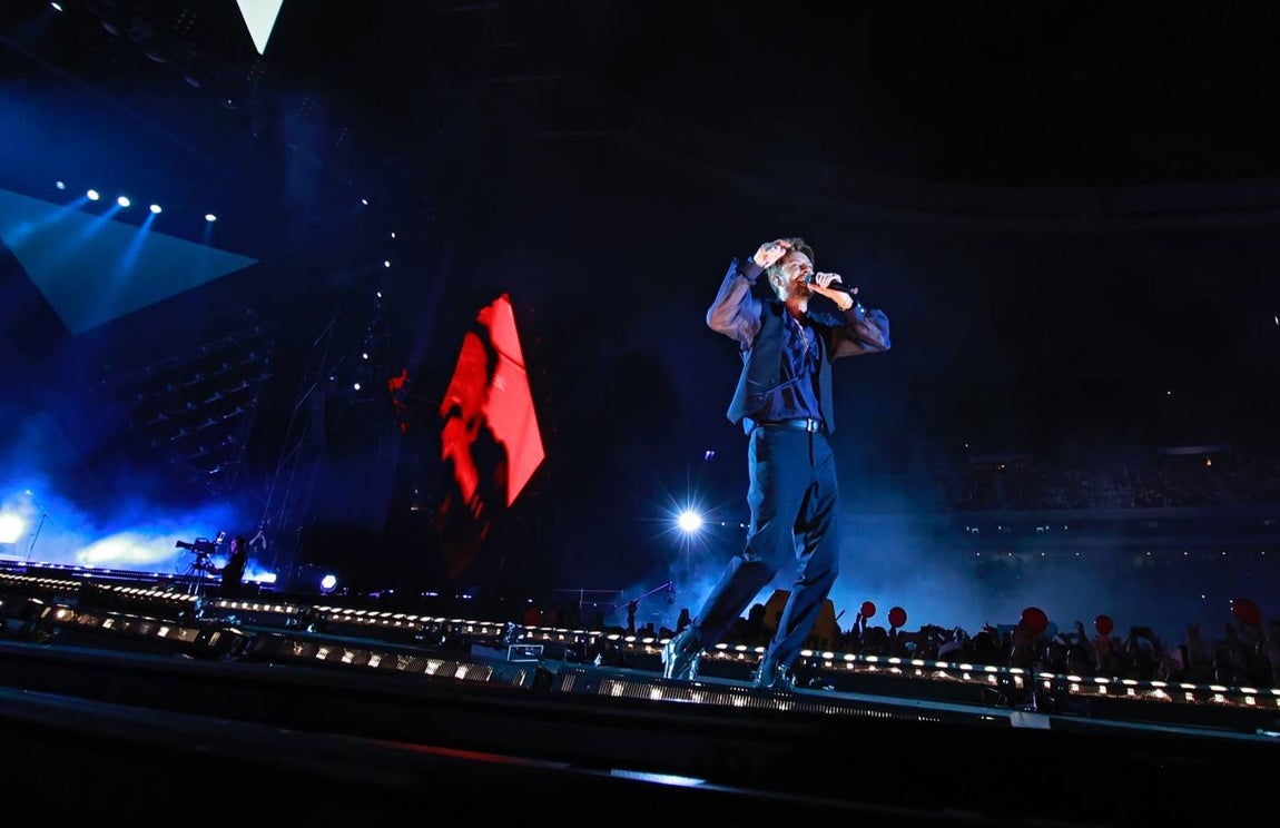 Concierto de Manuel Carrasco en Sevilla, en imágenes