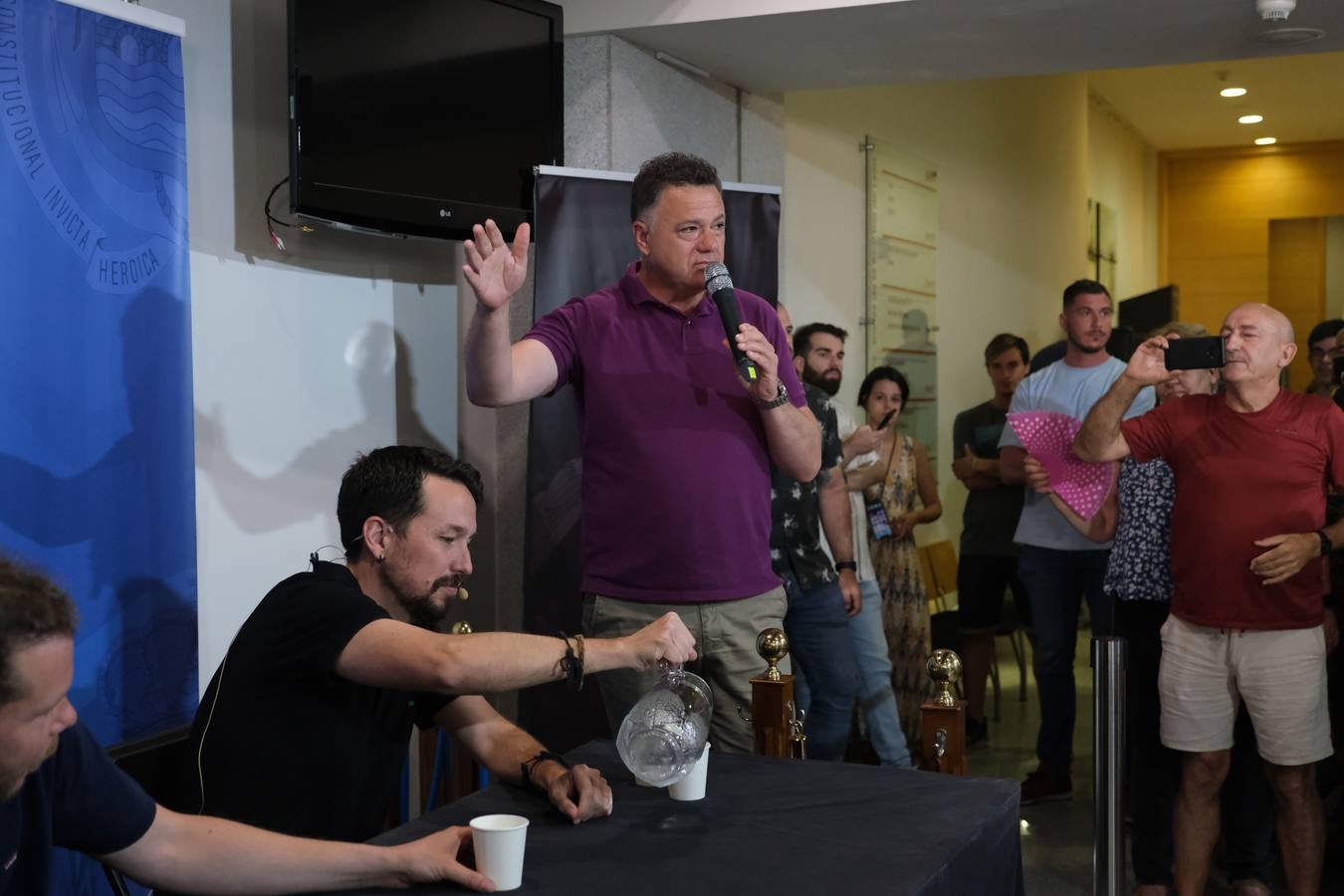 Fotos: Pablo Iglesias en San Fernando