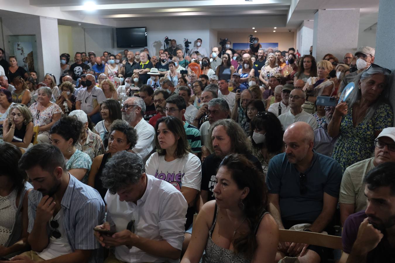 Fotos: Pablo Iglesias en San Fernando