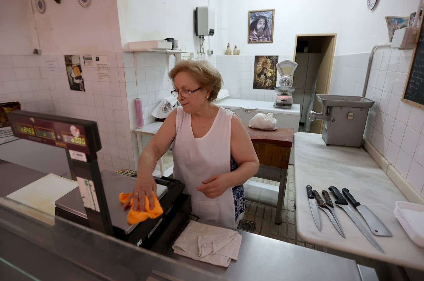 La vida en Montoro bajo el calor intenso, en imágenes