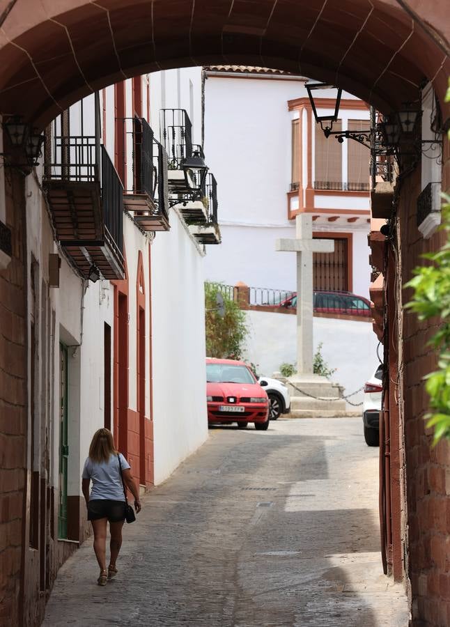 La vida en Montoro bajo el calor intenso, en imágenes