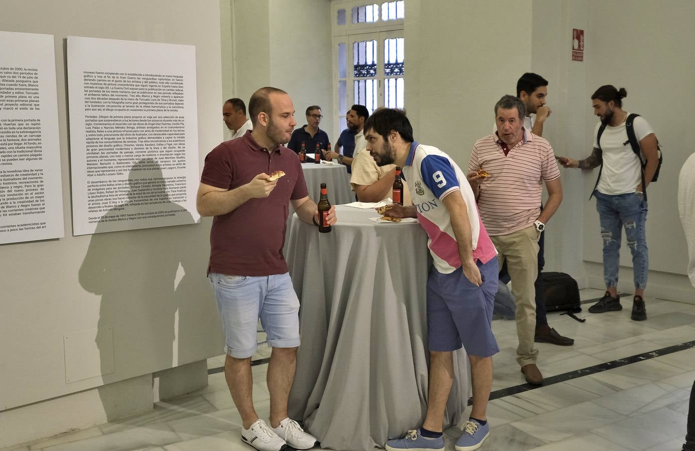 Encuentro con José Castro, presidente del Sevilla FC, en imágenes