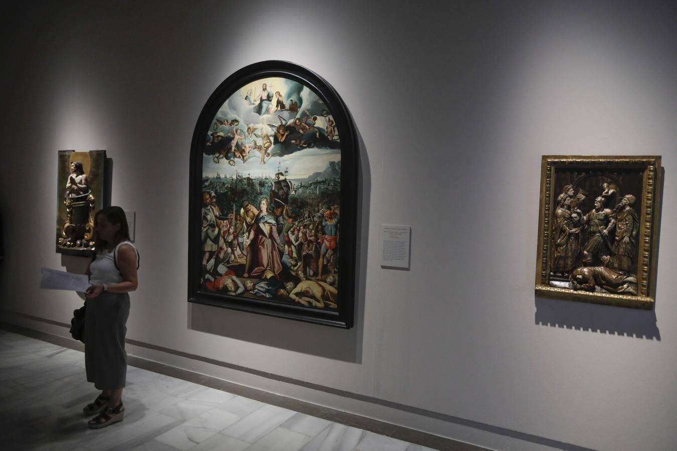 El Museo de Bellas Artes de Sevilla abre la muestra &#039;Del martirio a la santidad&#039; con obras de Zurbarán y Montañés