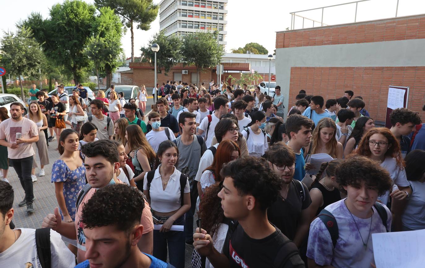 El arranque de la Selectividad 2022 en Córdoba, en imágenes