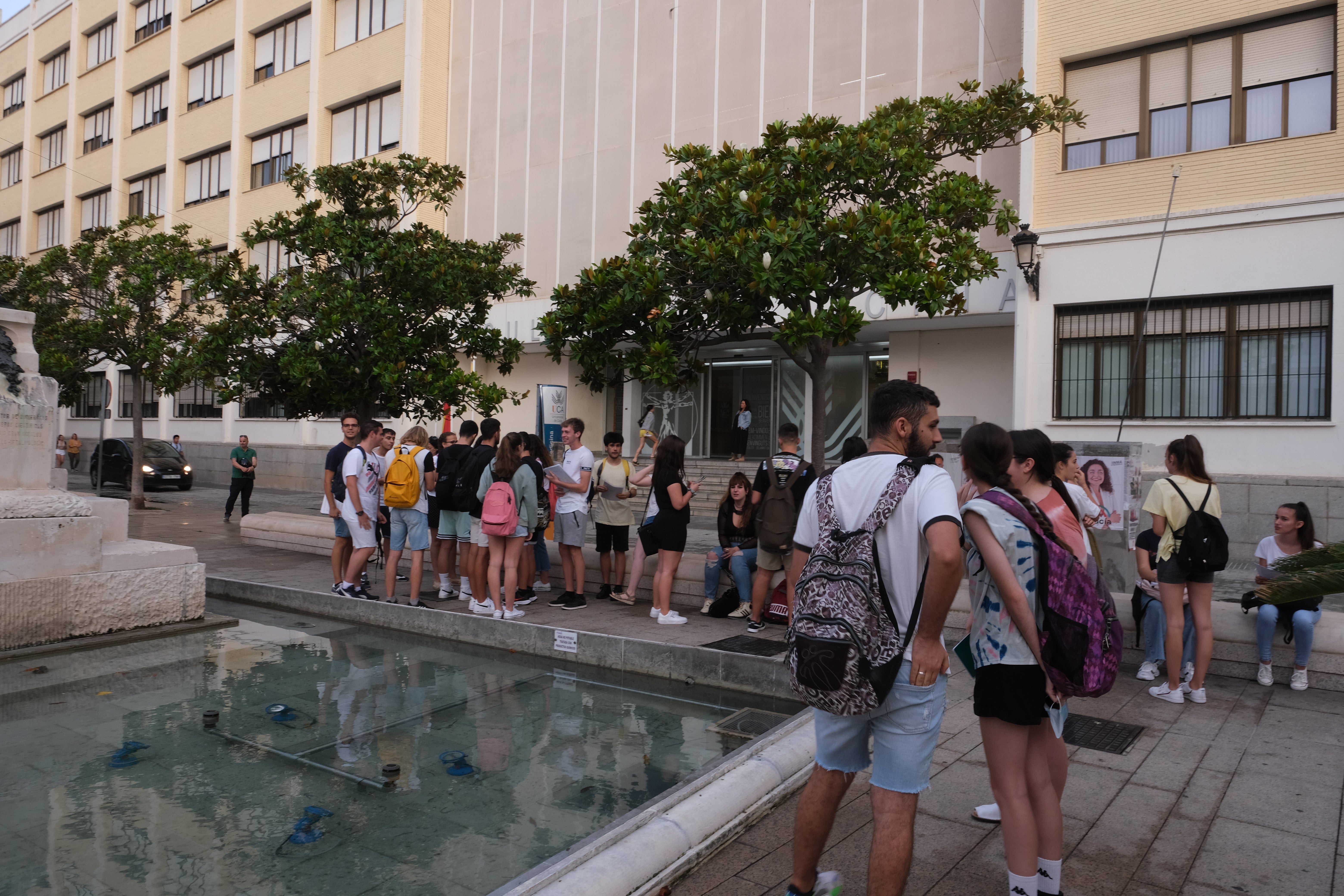 Fotos: primer día de Selectividad en Cádiz