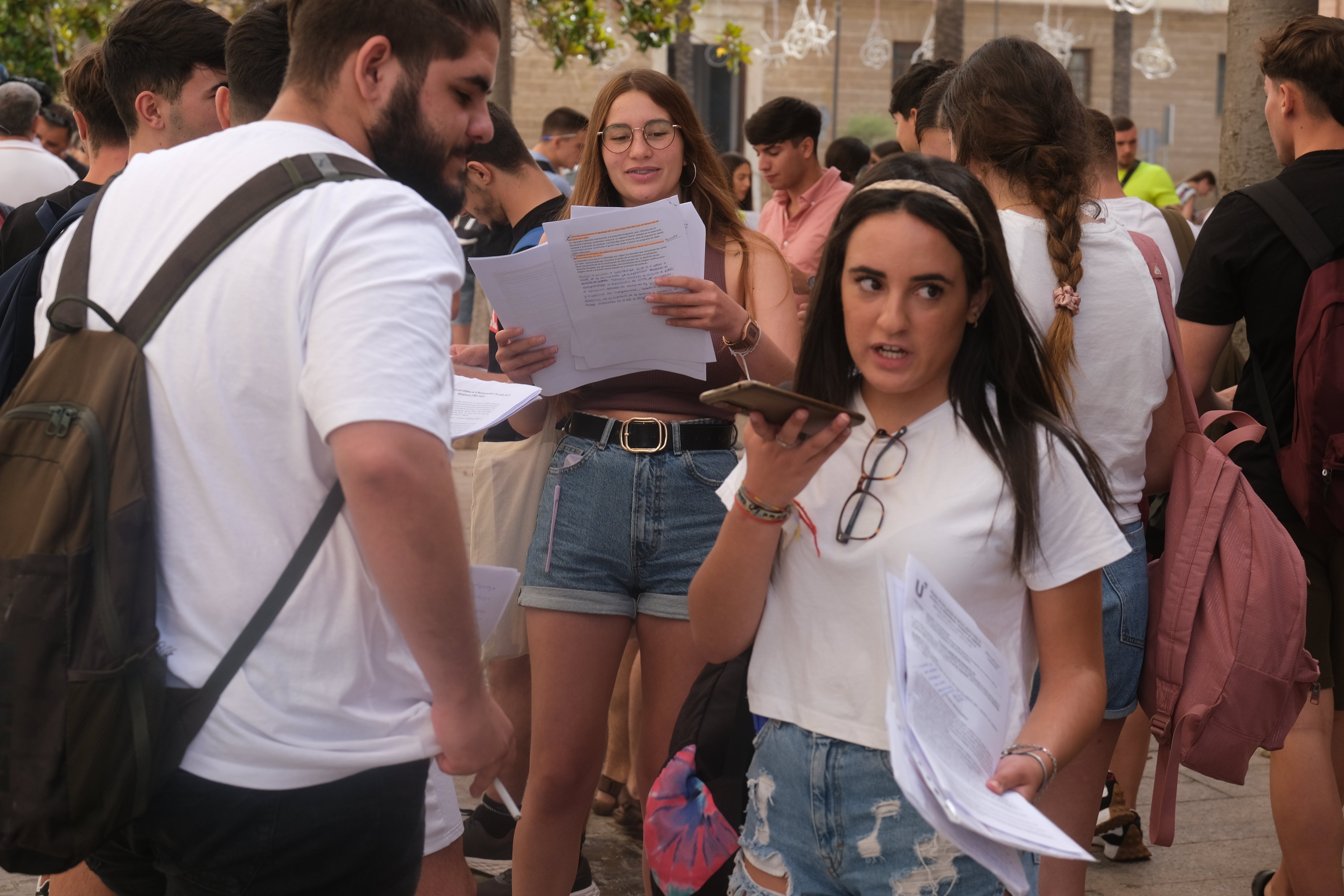 Fotos: primer día de Selectividad en Cádiz