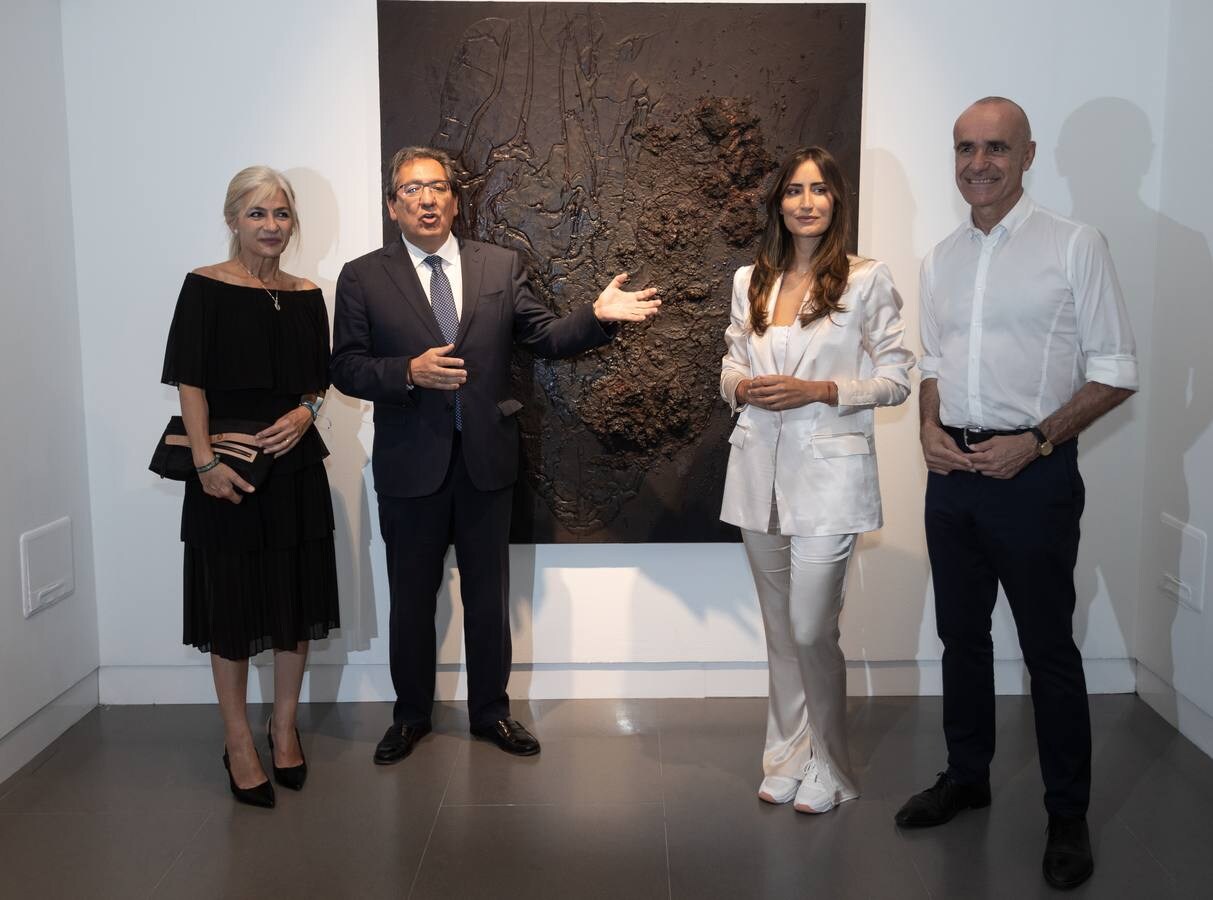 El paisaje abstracto de Rachel Valdés se muestra en la Fundación Cajasol