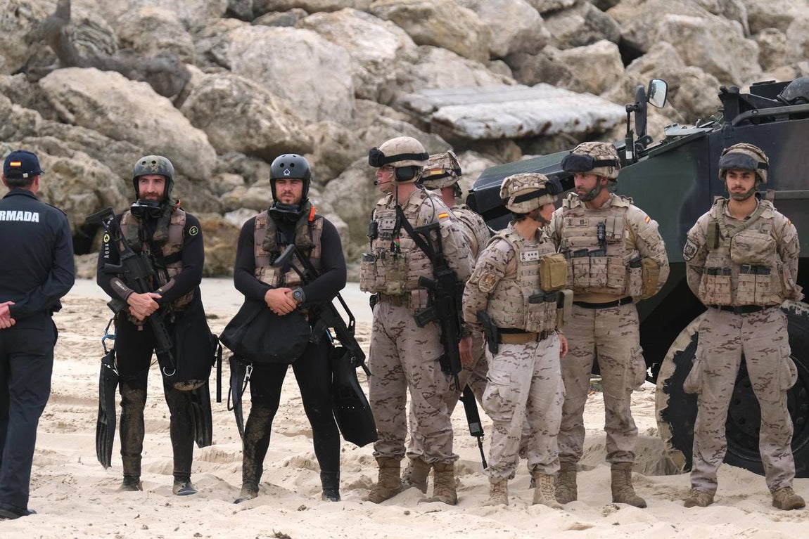 FLOTEX-22, así son las mayores maniobras militares de la Armada en Cádiz