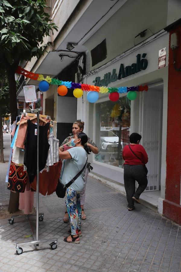 El comercio en el barrio de Ciudad Jardín en Córdoba, en imágenes