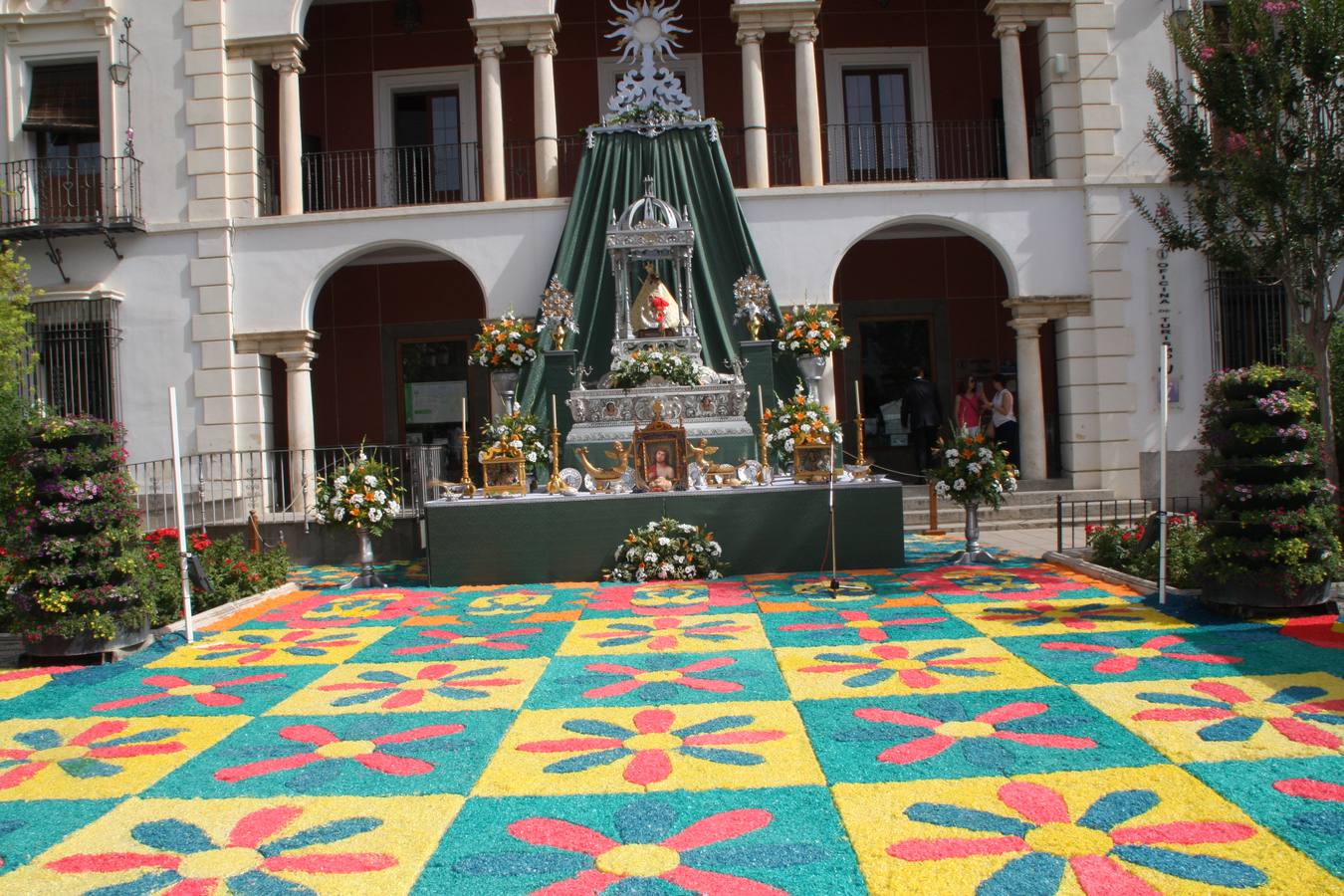 El esplendor del Corpus en Priego de Córdoba, en imágenes