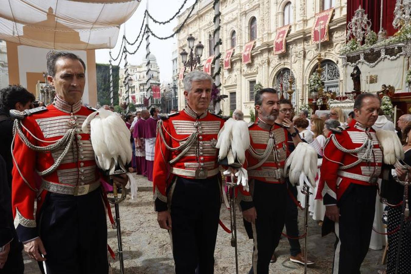 Las mejores imágenes de la procesión del Corpus Christi de Sevilla (I)