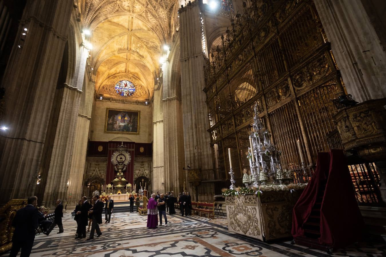 En imágenes, la Eucaristía del Corpus Christi en la Catedral de Sevilla