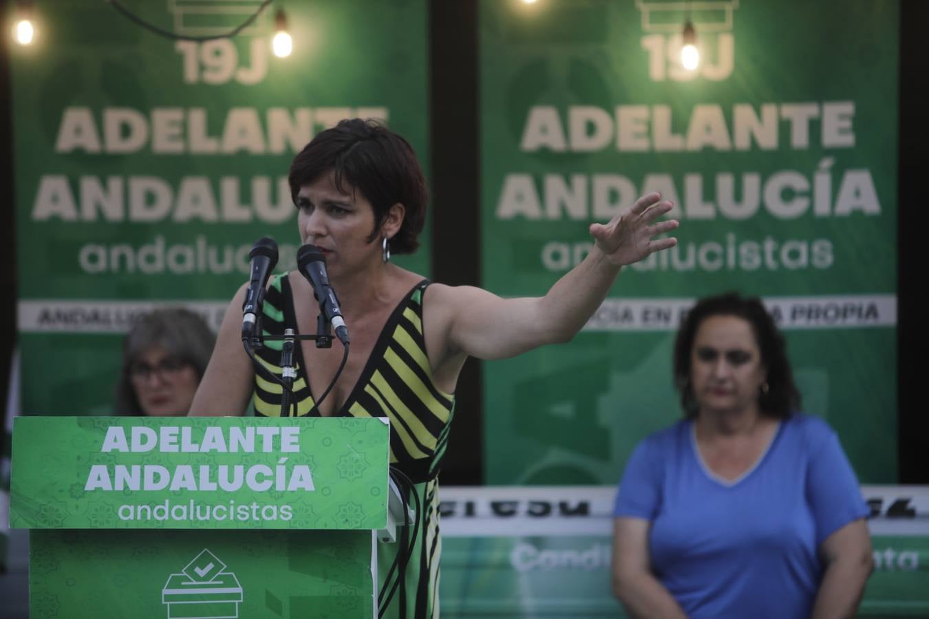 Fotos: Así ha sido el acto de campaña de Adelanta Andalucía en Cádiz