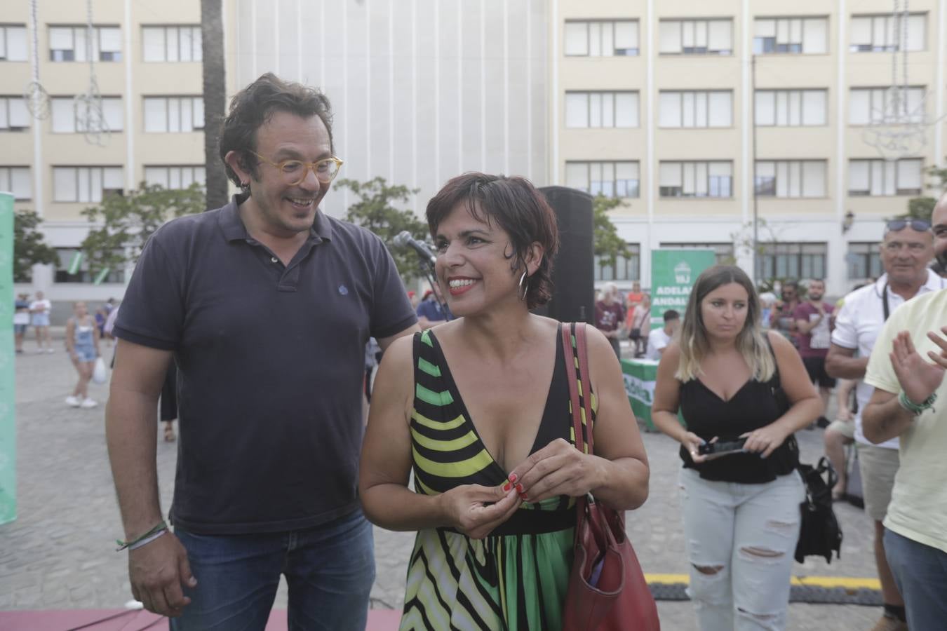 Fotos: Así ha sido el acto de campaña de Adelanta Andalucía en Cádiz