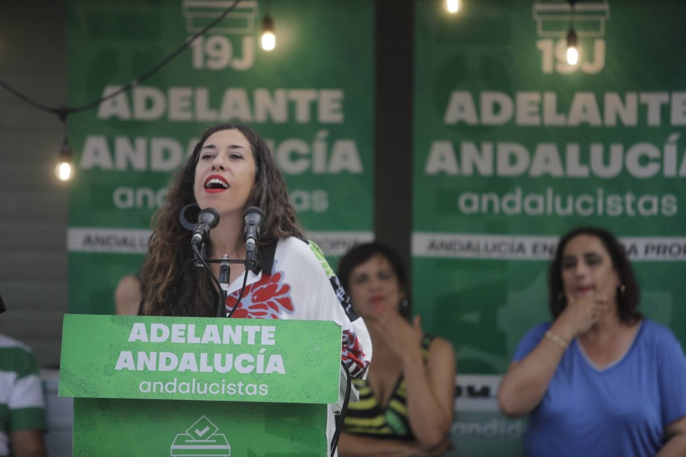 Fotos: Así ha sido el acto de campaña de Adelanta Andalucía en Cádiz