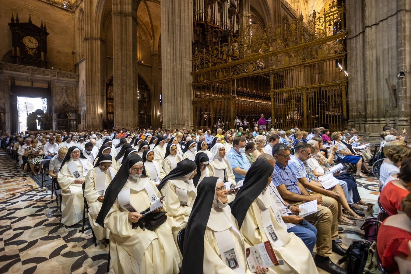 Ceremonia de beatificación de 27 mártires en la Catedral de Sevilla