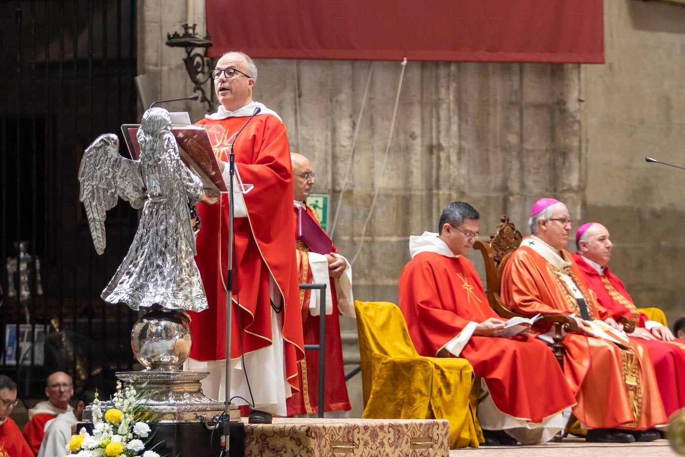 Ceremonia de beatificación de 27 mártires en la Catedral de Sevilla