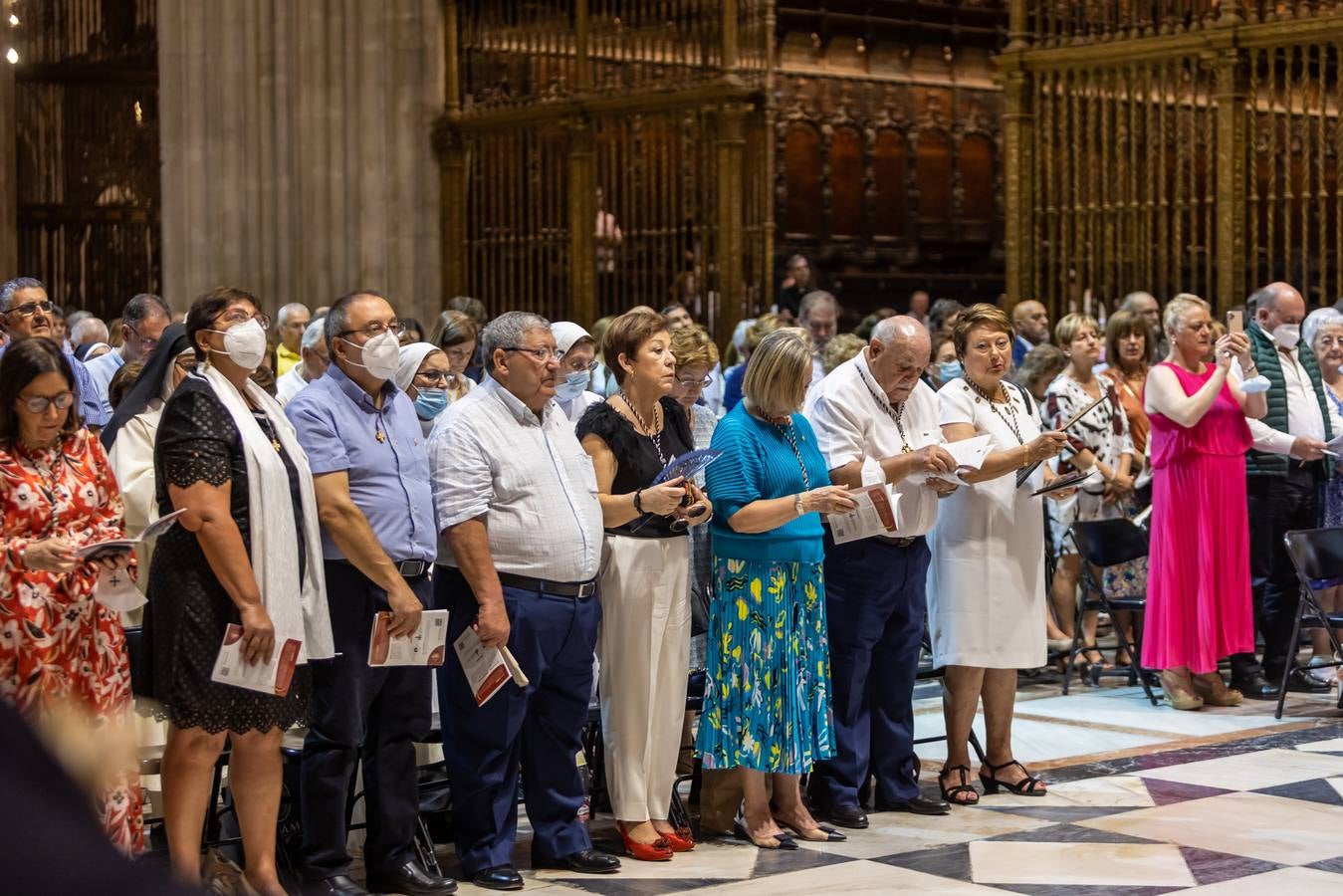 Ceremonia de beatificación de 27 mártires en la Catedral de Sevilla