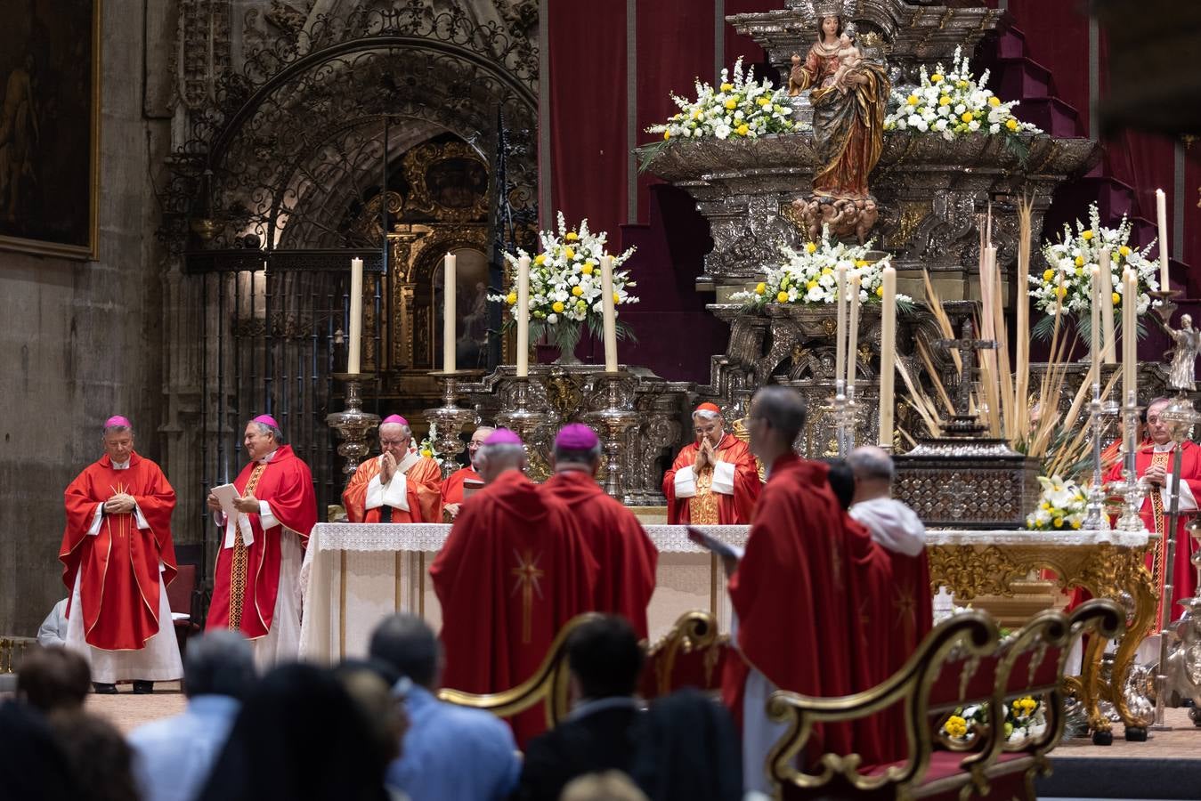 Ceremonia de beatificación de 27 mártires en la Catedral de Sevilla