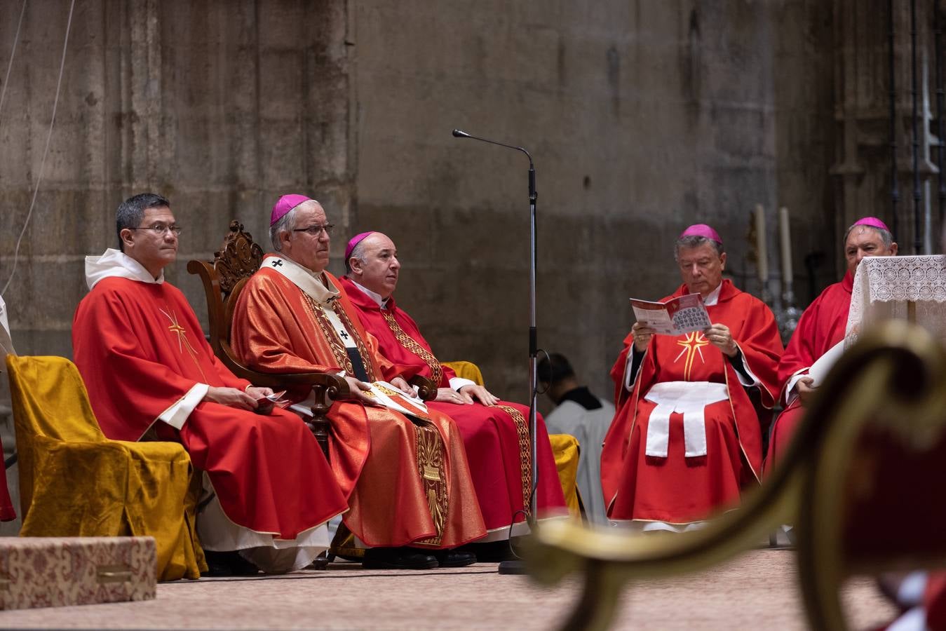 Ceremonia de beatificación de 27 mártires en la Catedral de Sevilla