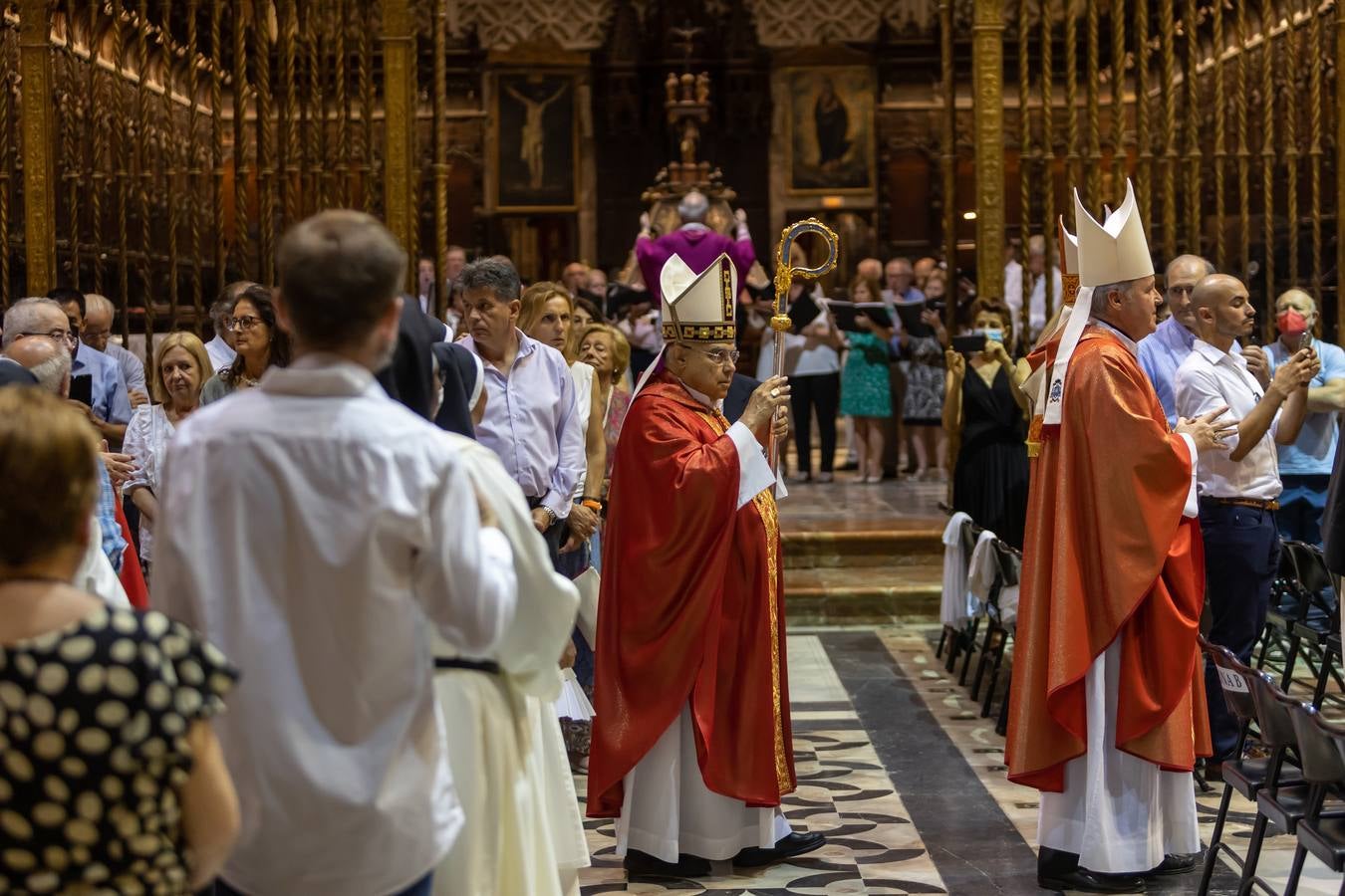 Ceremonia de beatificación de 27 mártires en la Catedral de Sevilla