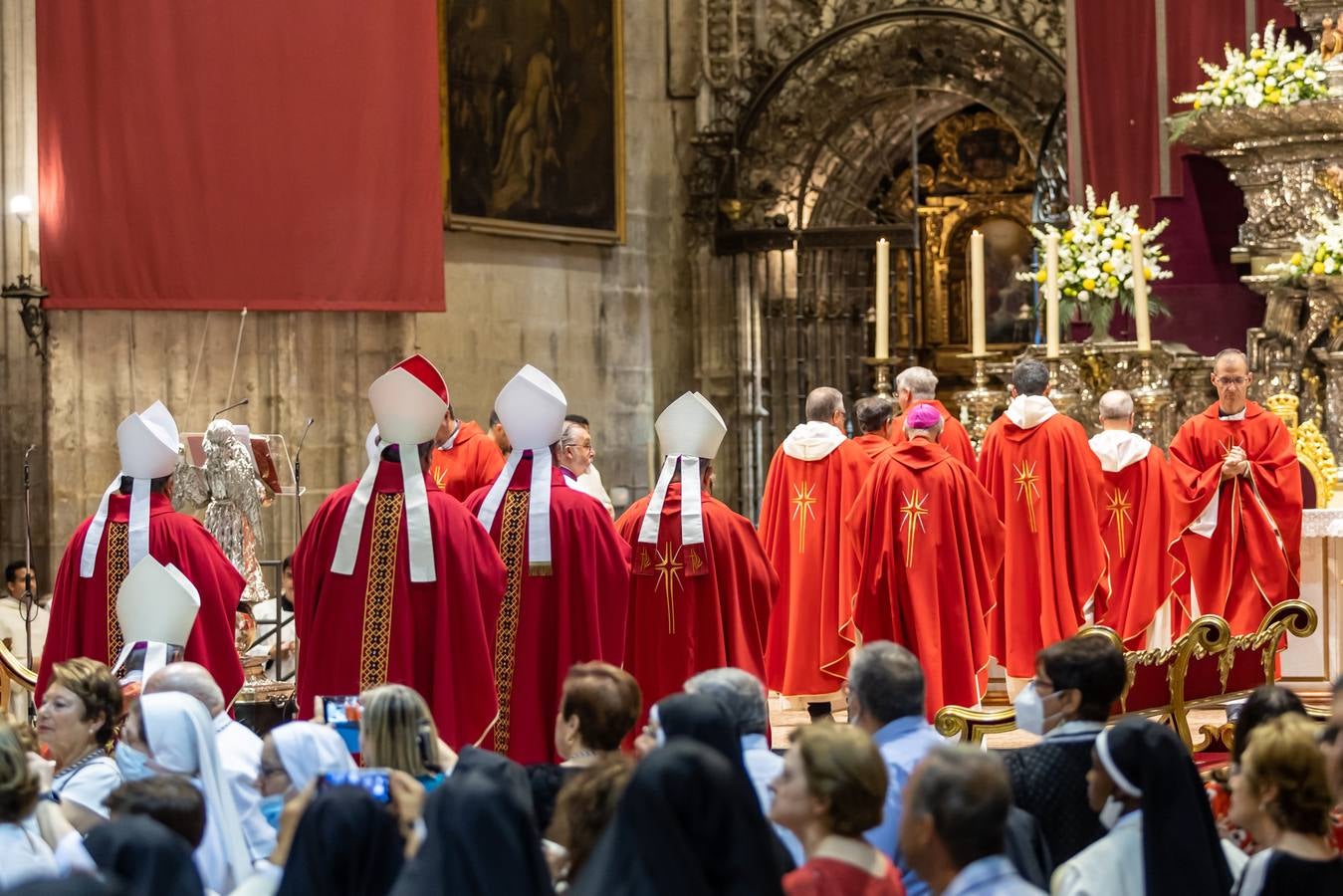 Ceremonia de beatificación de 27 mártires en la Catedral de Sevilla