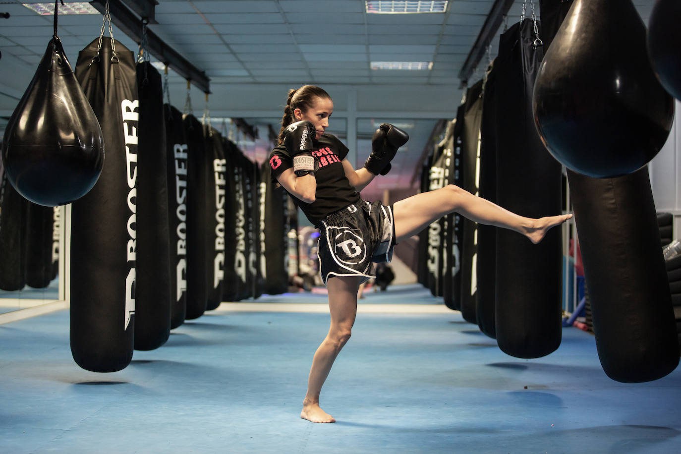 La cordobesa campeona del mundo de Kickboxing, Cristina Morales, en imágenes