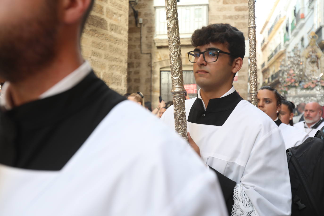 Traslado de la Patrona de Cádiz a la Catedral