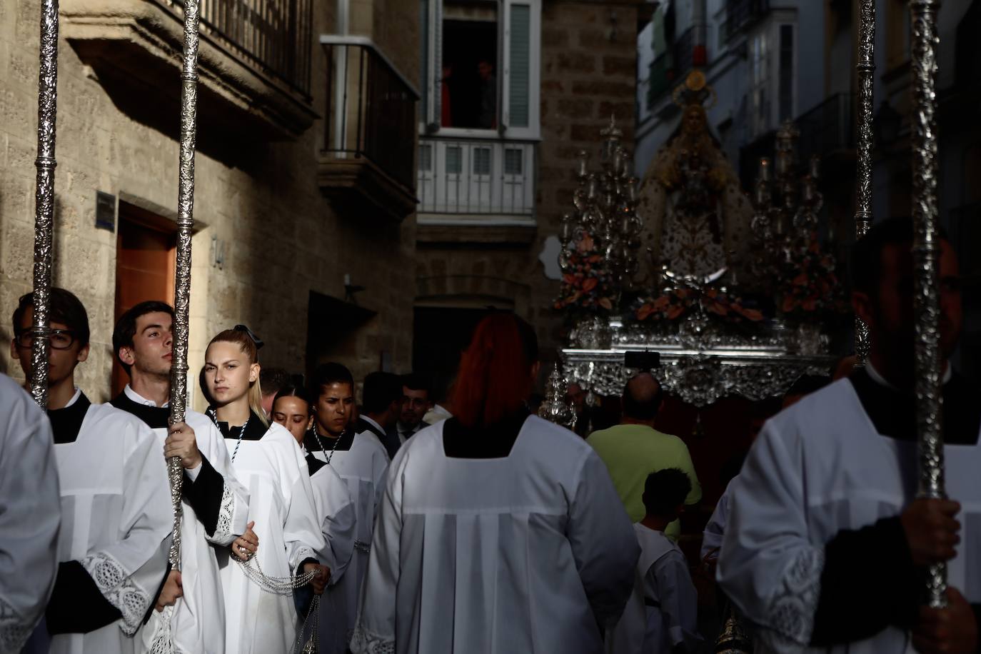 Traslado de la Patrona de Cádiz a la Catedral