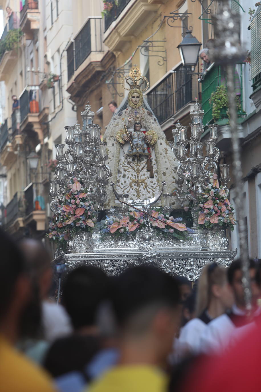 Traslado de la Patrona de Cádiz a la Catedral