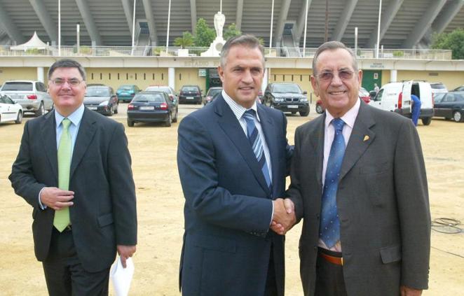 El histórico presidente del Córdoba CF, Rafael Campanero, en imágenes