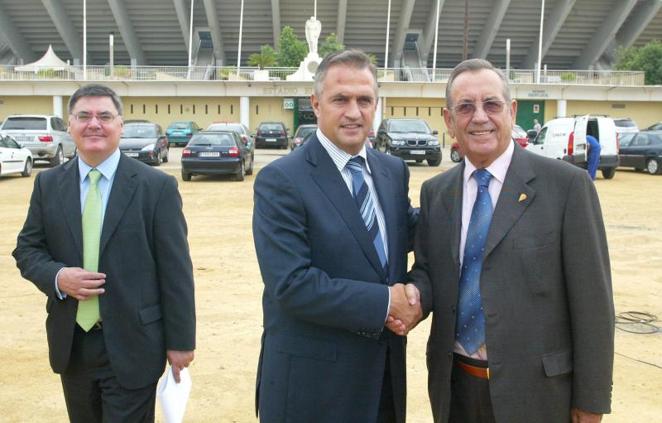 El histórico presidente del Córdoba CF, Rafael Campanero, en imágenes