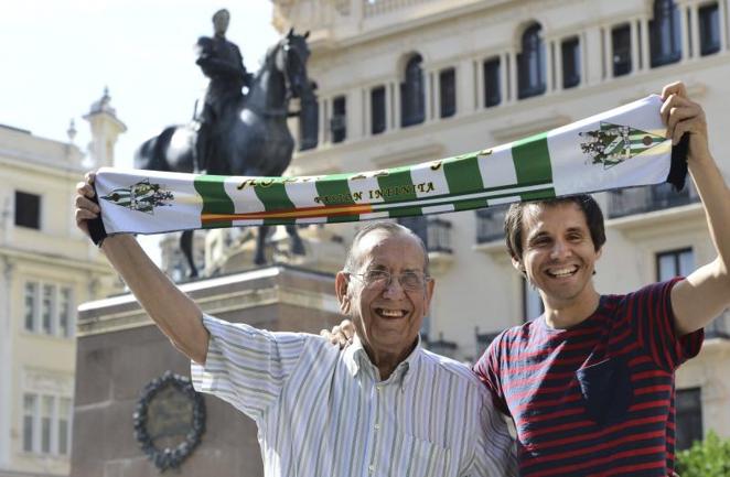 El histórico presidente del Córdoba CF, Rafael Campanero, en imágenes