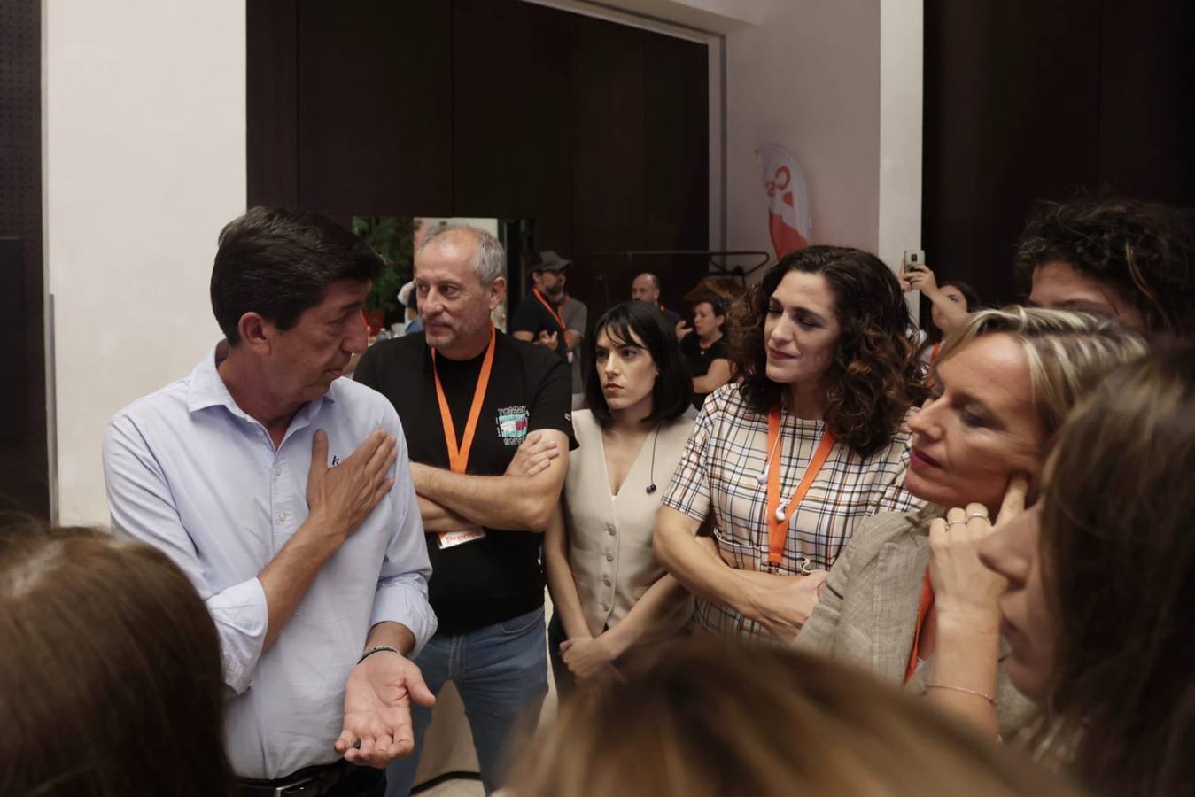 Juan Marín asume la desaparición de Ciudadanos en el Parlamento andaluz, en imágenes