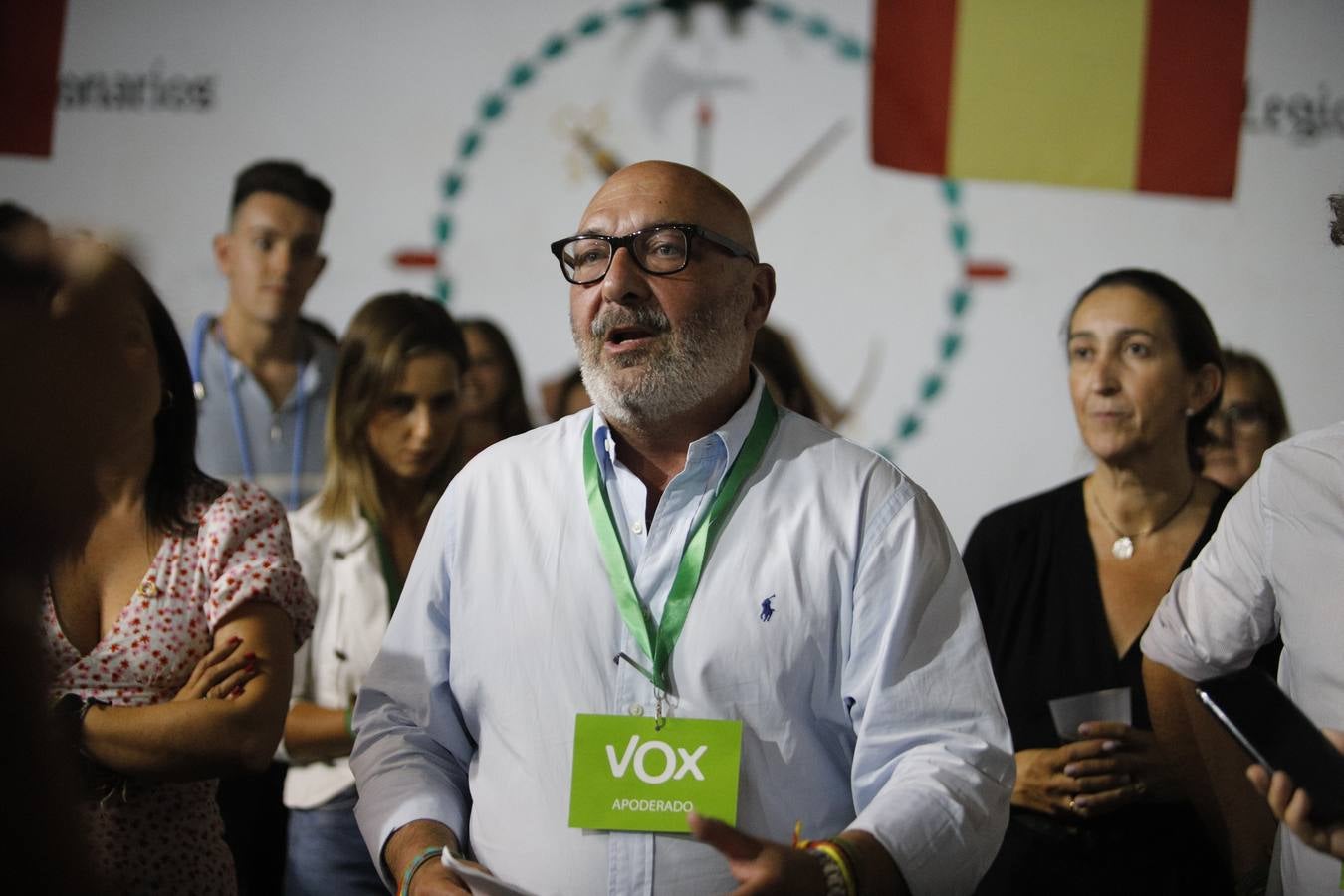 Elecciones Andalucía 2022 | La noche electoral de Vox en Córdoba, en imágenes