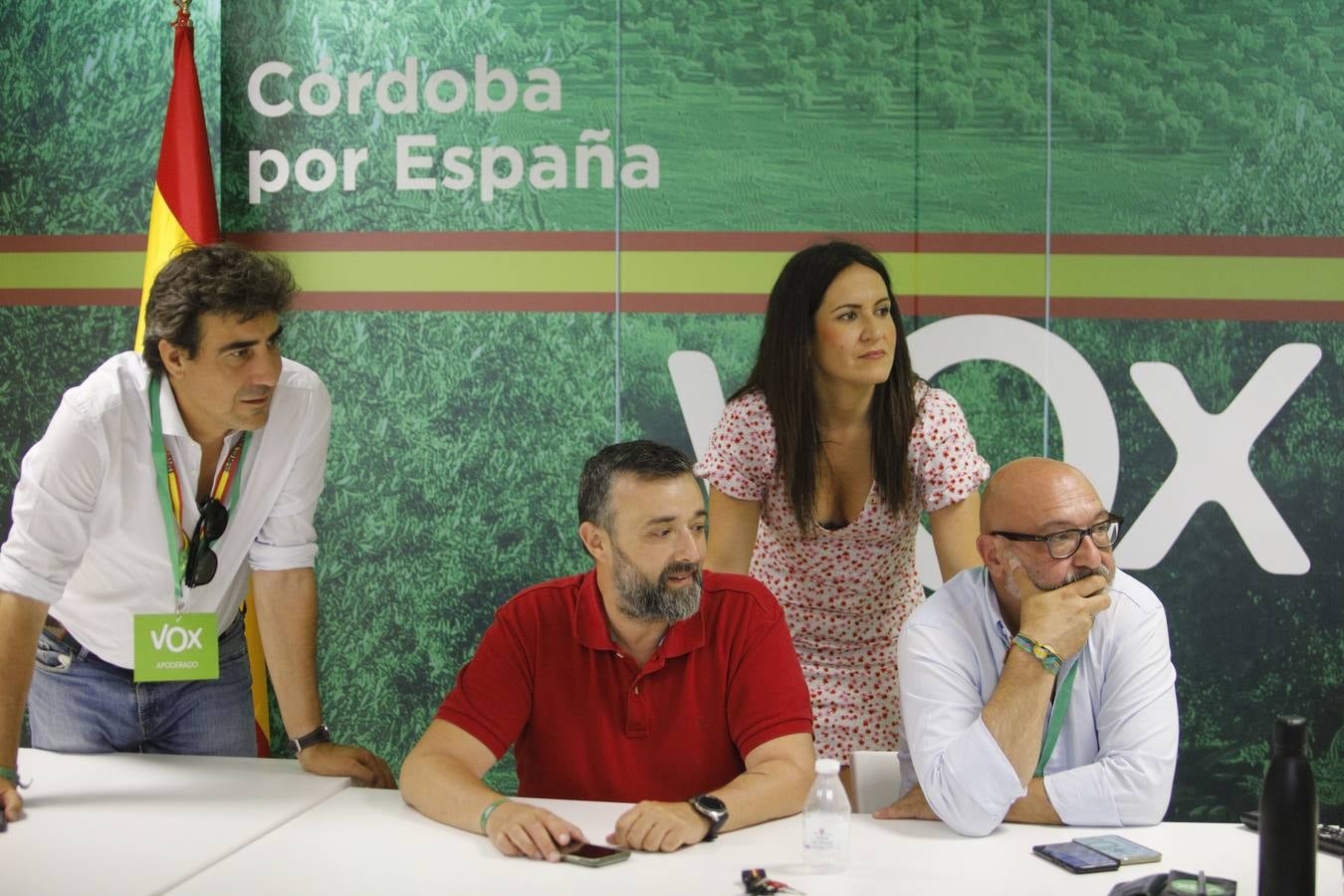 Elecciones Andalucía 2022 | La noche electoral de Vox en Córdoba, en imágenes